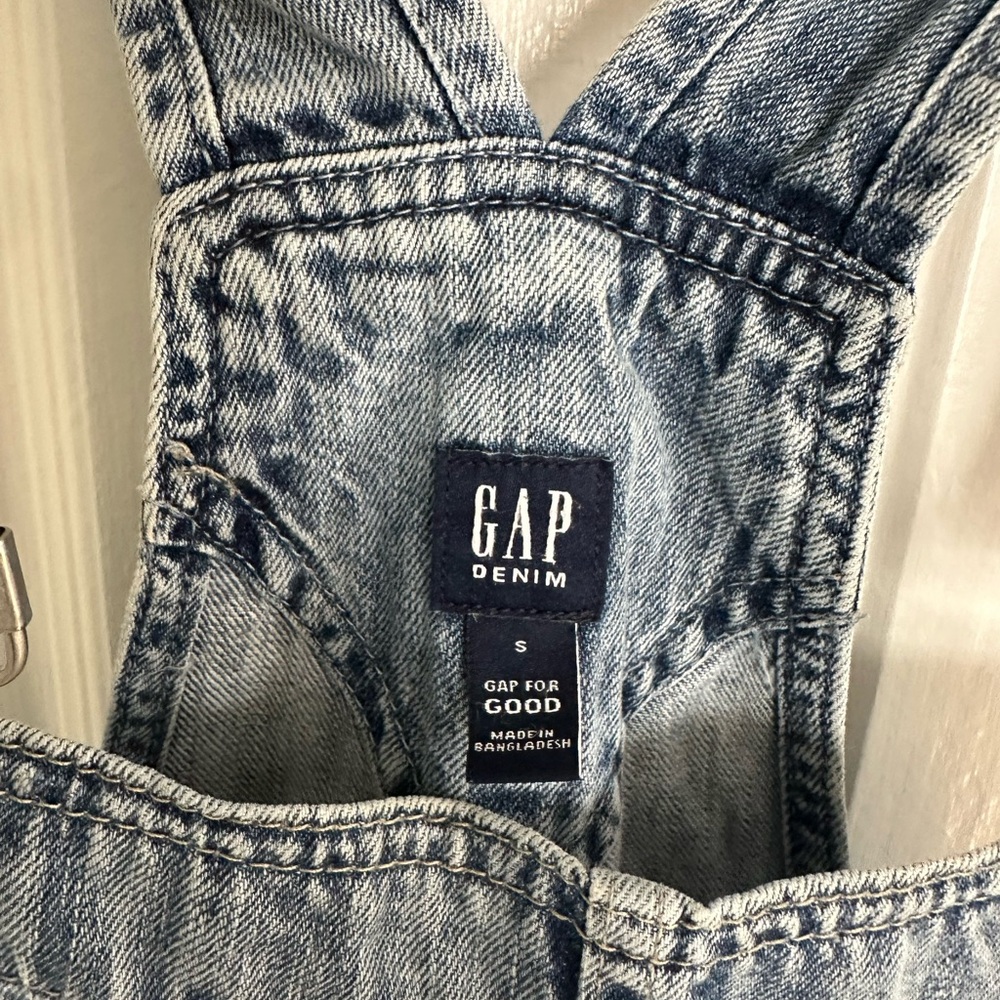 GAP Blue Denim Women Jeans Overalls - Picture 2 of 8